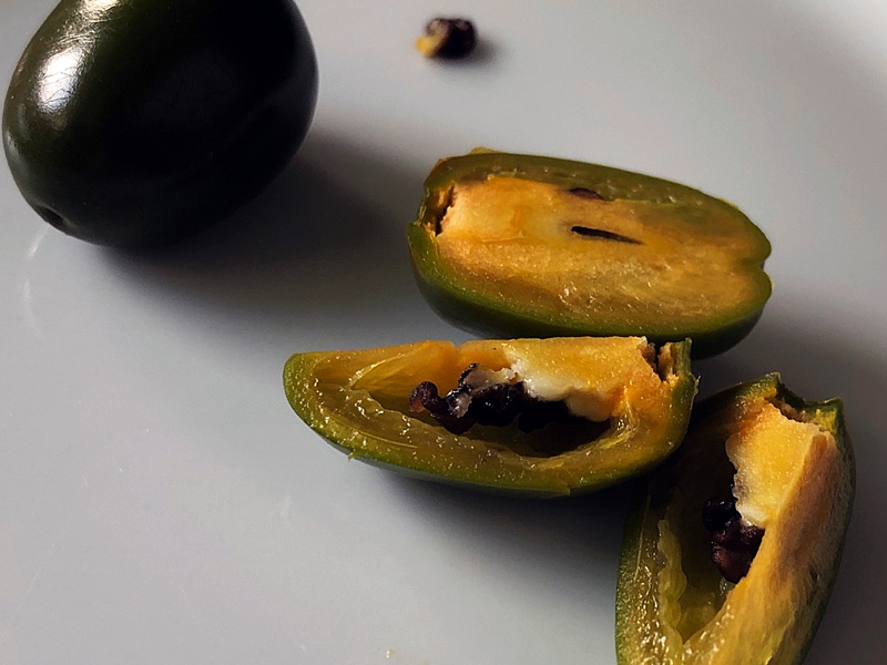 Mini Olive Rocoto peppers