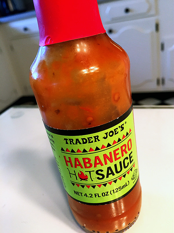 Trader Joe's Habanero Sauce